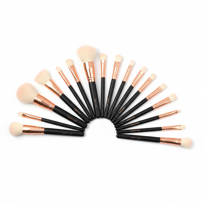 Set complet de pinceaux en éventail