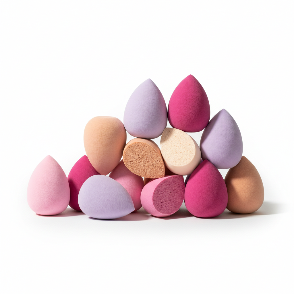Set éponges différentes couleurs
